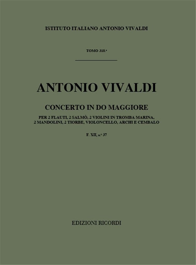Concerti Per Strumenti Diversi, Archi E B.C.: In